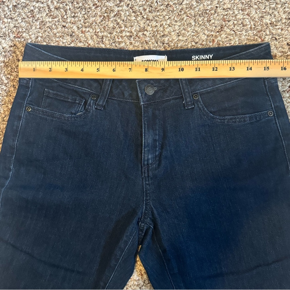 Dark Wash Skinny Jeans - Picture 5 of 5